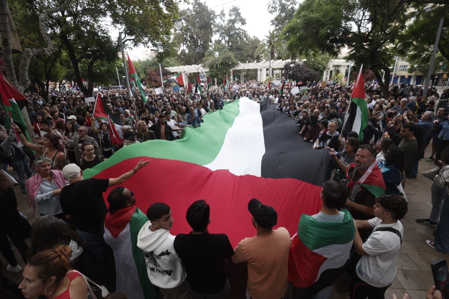 FOTOS | Manifestación en Palma para condenar el genocidio israelí en Palestina