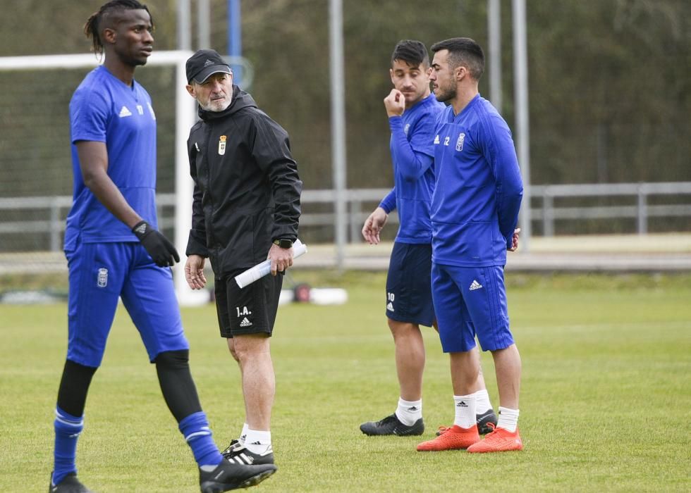 Entrenamiento del Real Oviedo