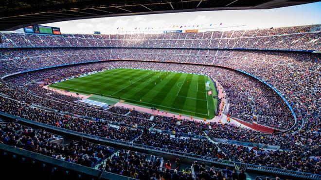 La afición del barça ha vuelto a llenar el Spotify Camp Nou esta temporada