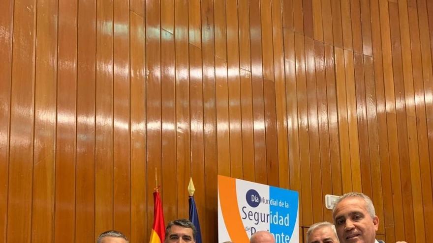 Profesionales premiados en el marco de la I Jornada del Día Mundial de la Seguridad del Paciente.