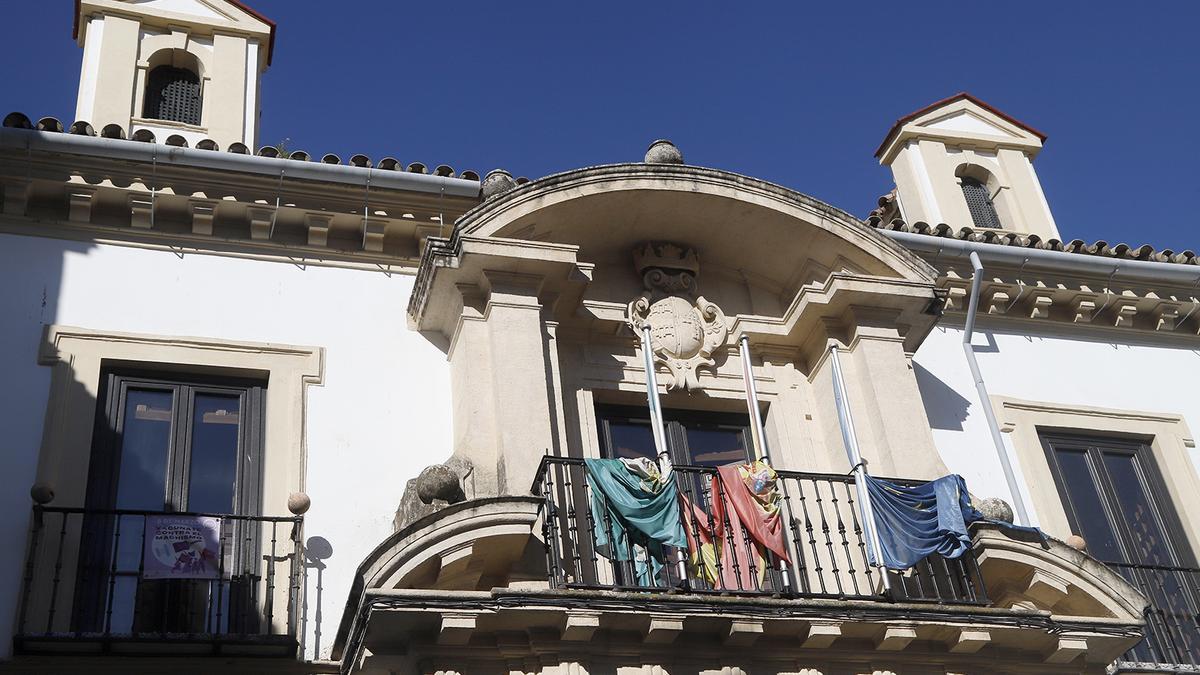 Balconada de la actual escuela de Arte Dramático y Danza.