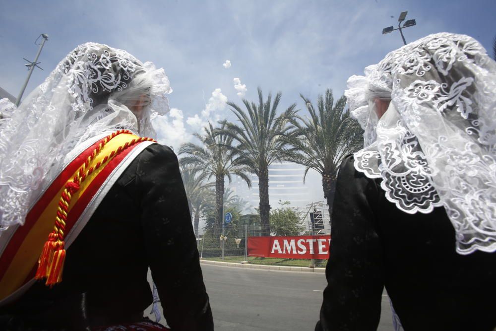 La mascletà tuvo un inicio muy lento