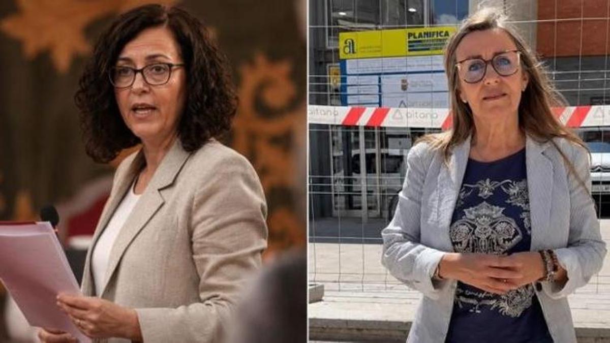 La alcaldable del PSOE de Alicante y la portavoz municipal de San Vicente