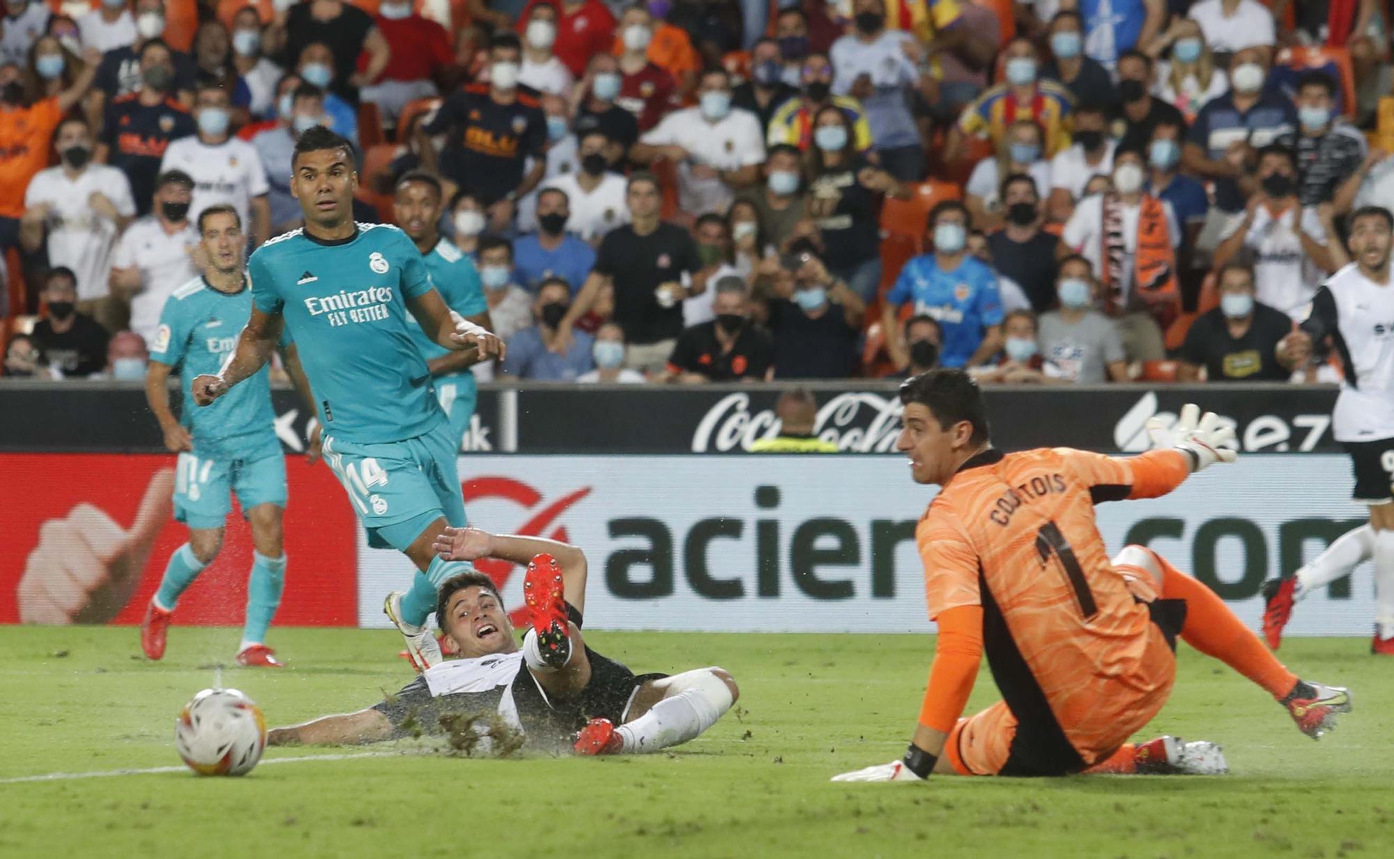 Valencia - Real Madrid: las mejores fotos del partido