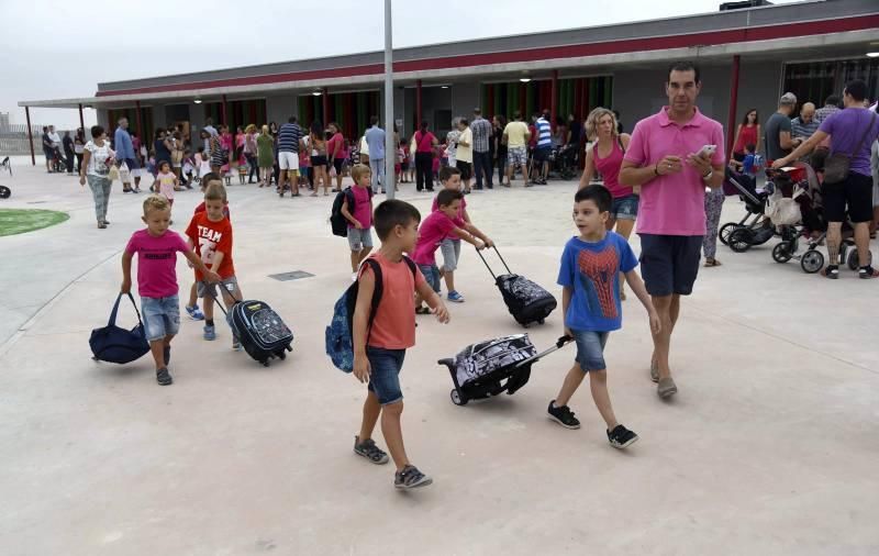 La vuelta al cole en el Zaragoza Sur