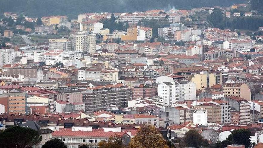 Vista del casco urbano de Pontevedra. // Rafa Vázquez