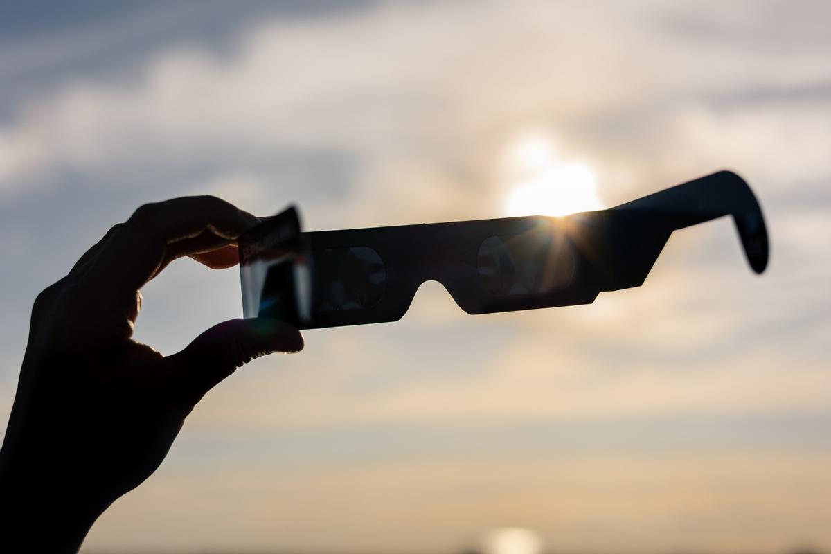 Gafas para eclipse