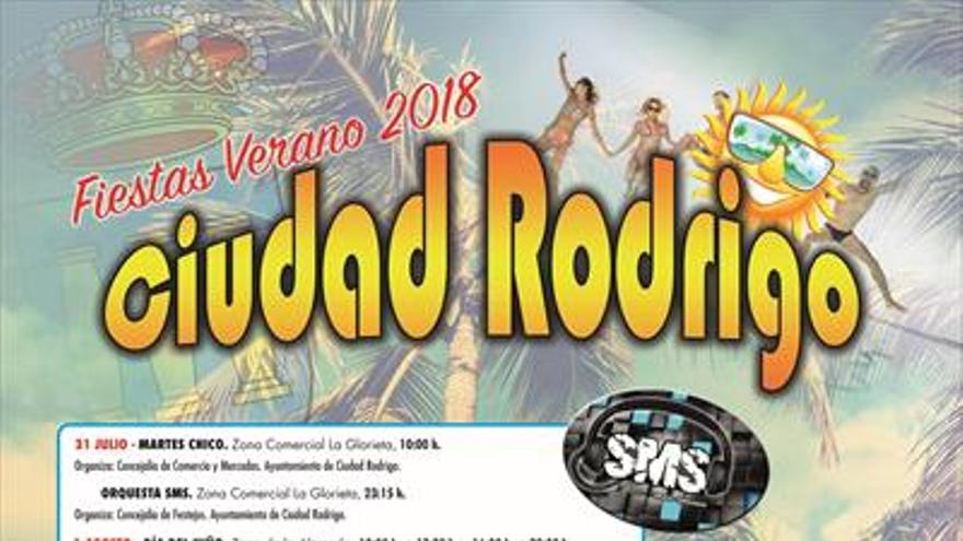 Ciudad Rodrigo tiene preparada su quincena de fiestas de verano