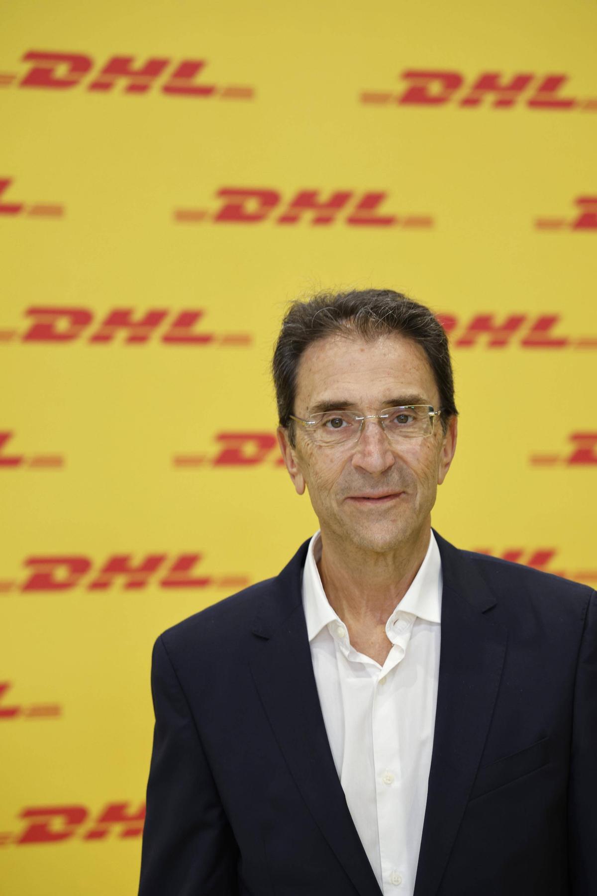 Vilablareix. Carrer de Raset 40. Inauguracio nova infraestructura logistica de DHL. Miguel Borras, director general de DHL Express Espanya.