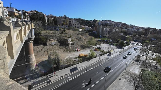 Barcelona comenzará las obras del Parc Central de Vallcarca a finales de 2025 y durarán año y medio