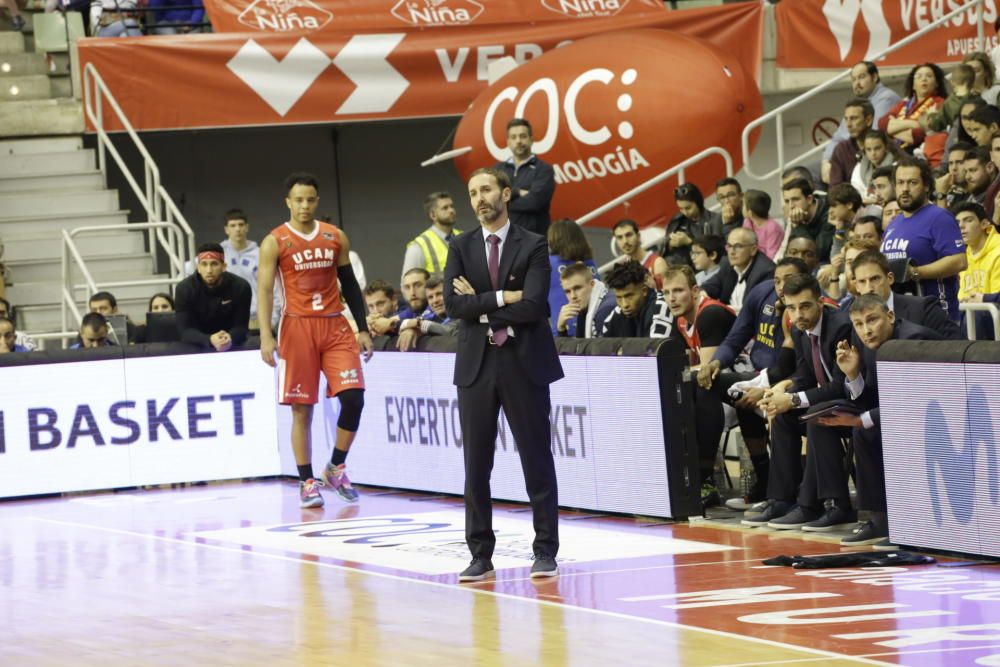 Encuentro entre el UCAM Murcia CB y el Baskonia