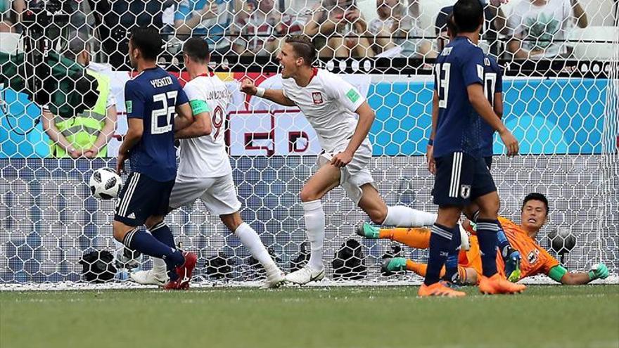 Japón cae ante Polonia, pero estará en octavos