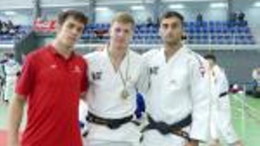 Els tres participants del Girona-Judo demà a València.