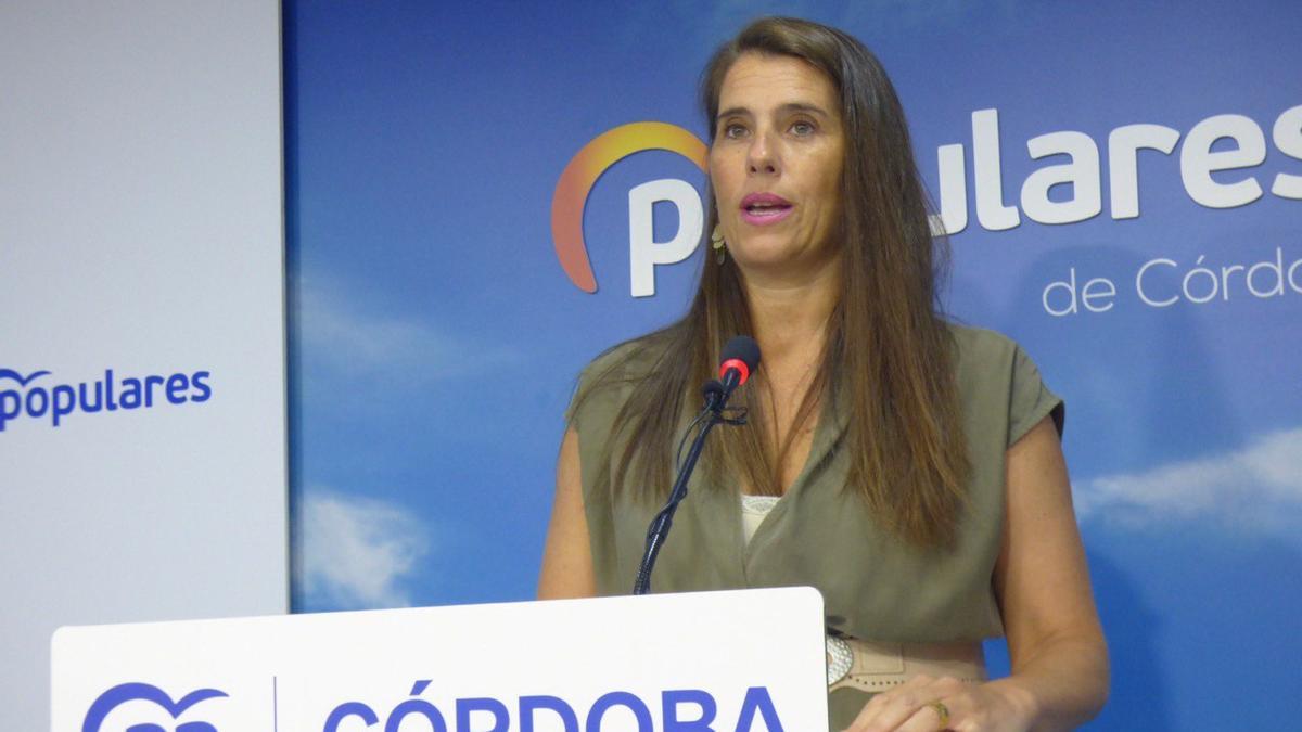 La secretaria general del PP de Córdoba, Araceli Cabello.