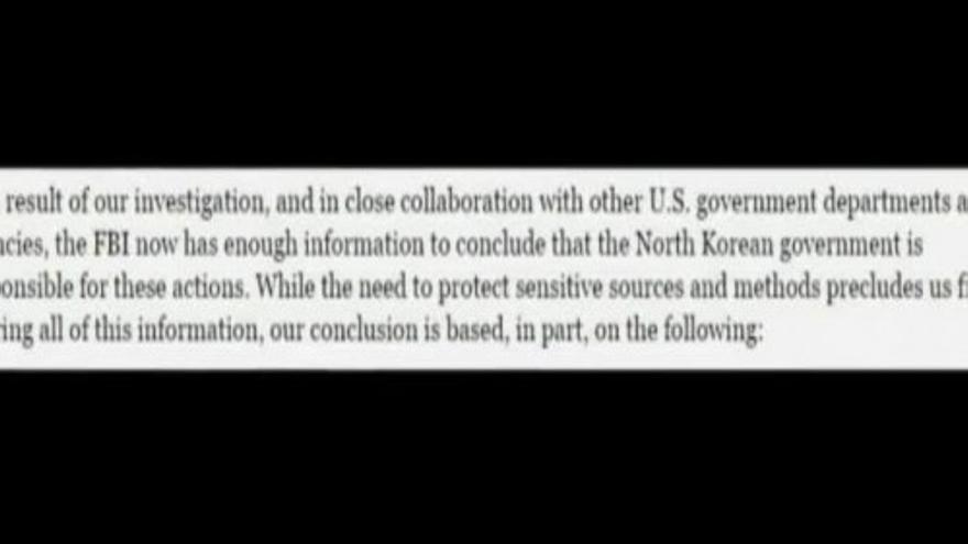 El FBI acusa a Corea del Norte de los ciberataques a Sony