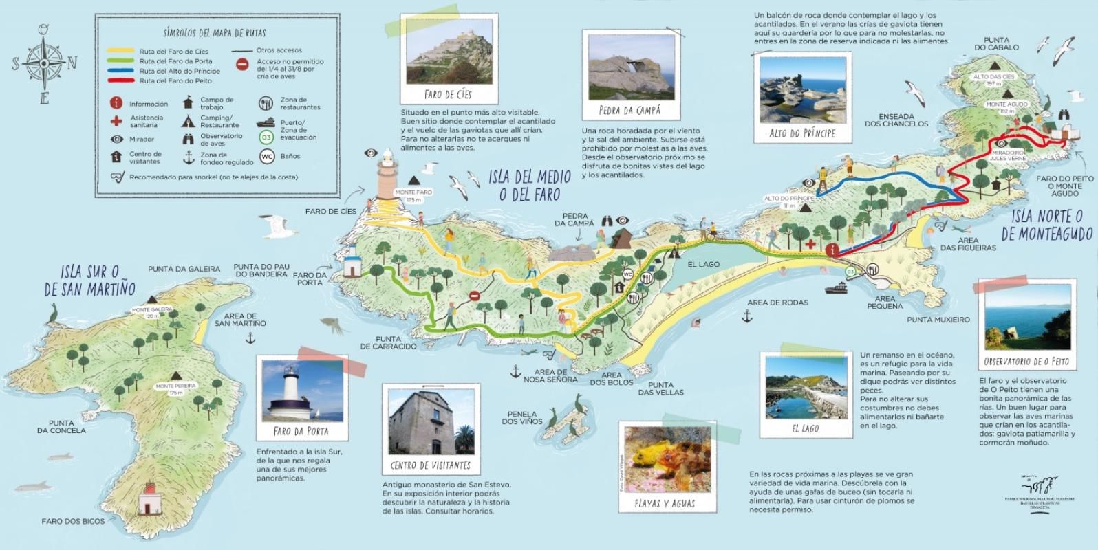 ISLAS CÍES | Las cuatro rutas de senderismo que te dejarán boquiabierto