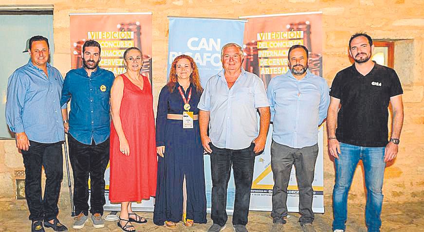 Miguel Estelrich, Gabriel Gost, Carmen Zierer, Lorena Vaca, Joan Monjo Iván Rodríguez y Daniel Gonzalo.