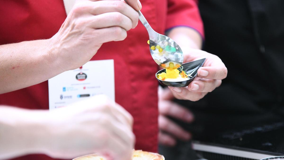 Cocineros en el Galicia Fórum Gastronómico 2022.