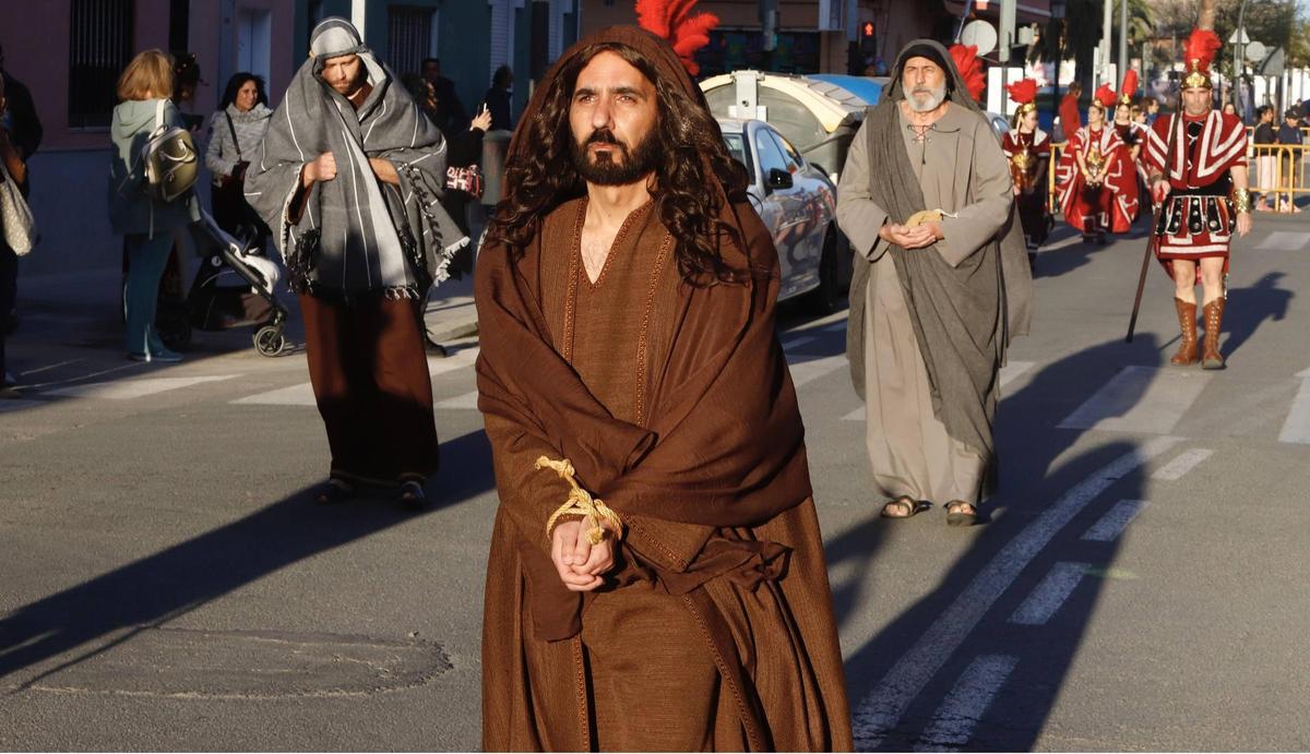 Jesús desfilará prendido por las calles del Cabanyal
