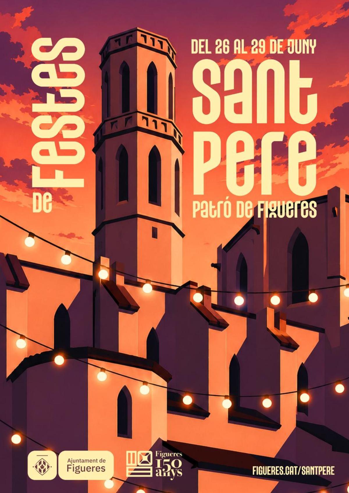 El cartell de les Festes de Sant Pere 2026.