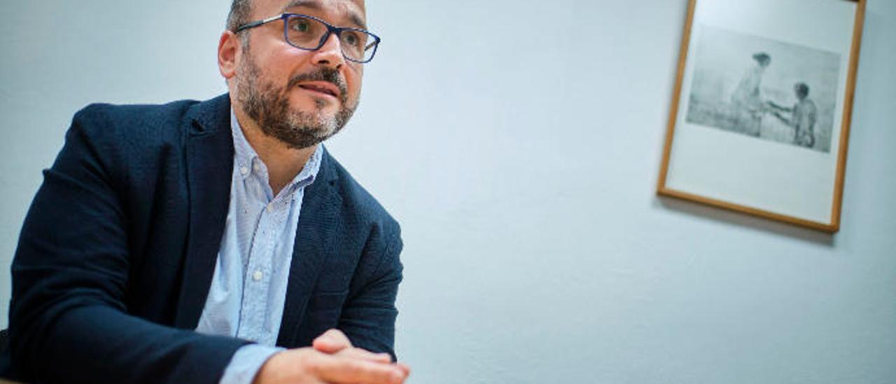 José Antonio Valbuena, consejero de Transición Ecológica, Lucha contra el Cambio Climático y Planificación Territorial del Gobierno de Canarias.