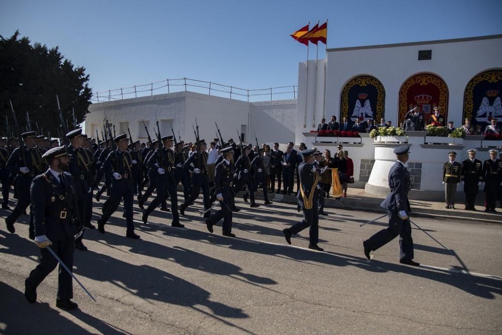 Acto de jura de bandera en la Academia General del Aire