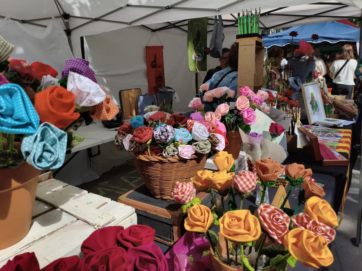 Roses de roba de la parada de Somia Truites