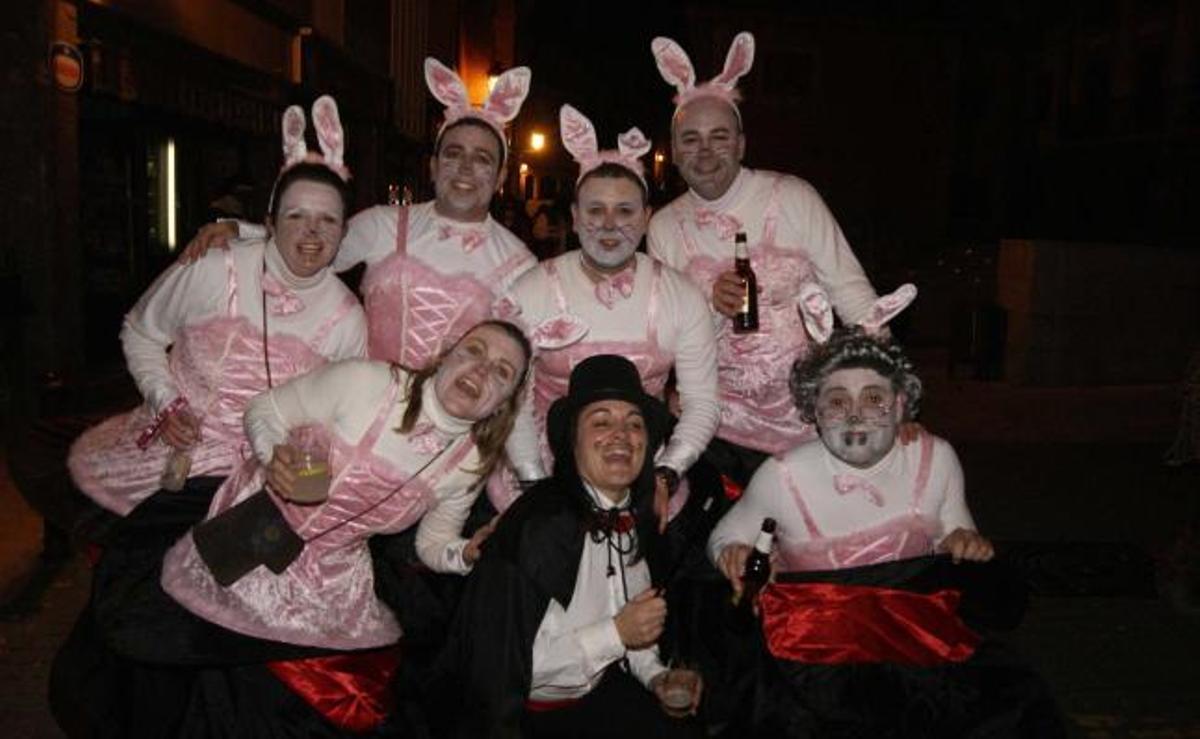 La peña «Marraxa», ganadora del desfile del año pasado.