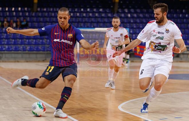 Fútbol Sala: FC Barcelona Lassa, 7 - Segovia, 1