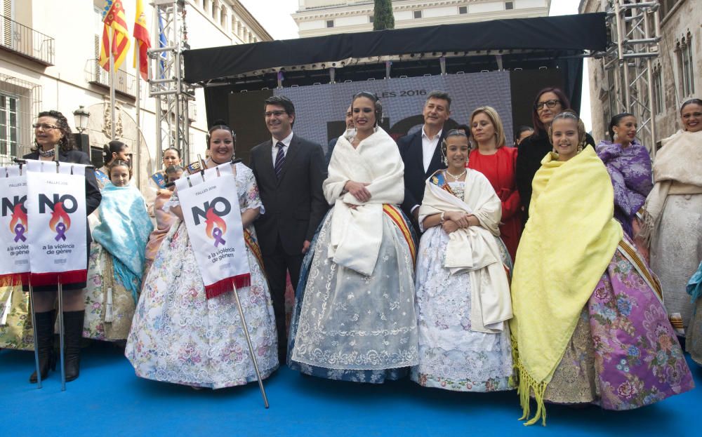 Las fallas en la Diputación contra la violencia machista