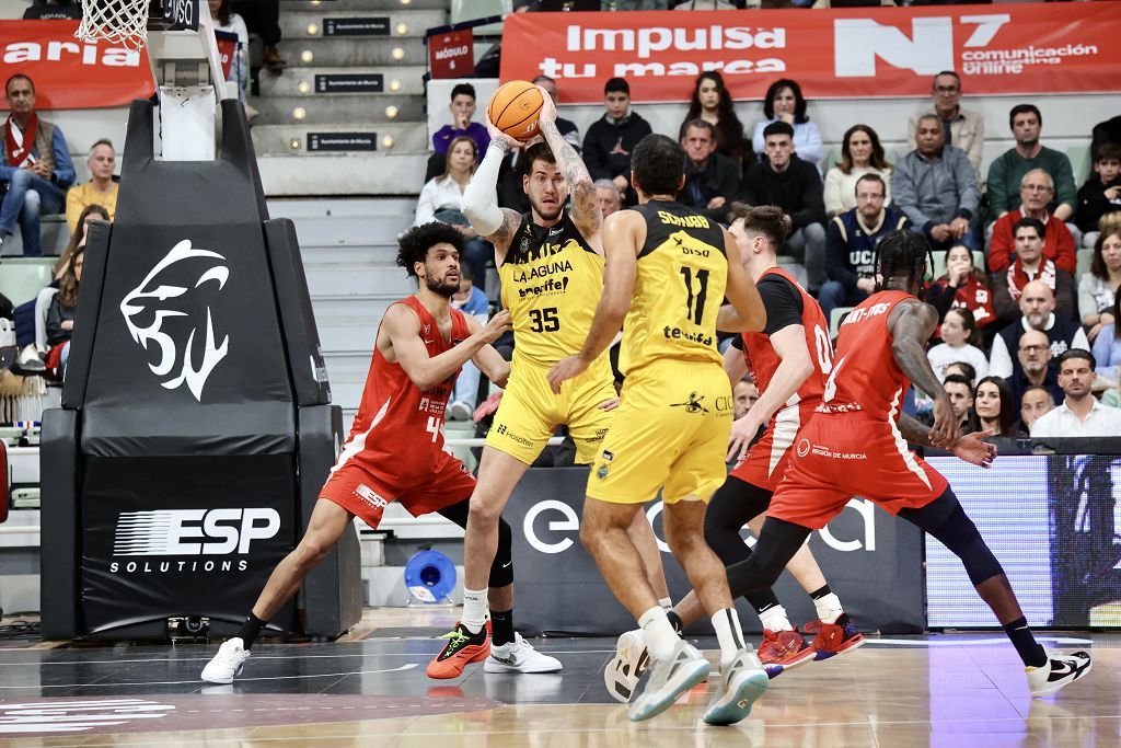 Tragedia en el Palacio: El UCAM Murcia pierde con un triple a falta de ocho décimas