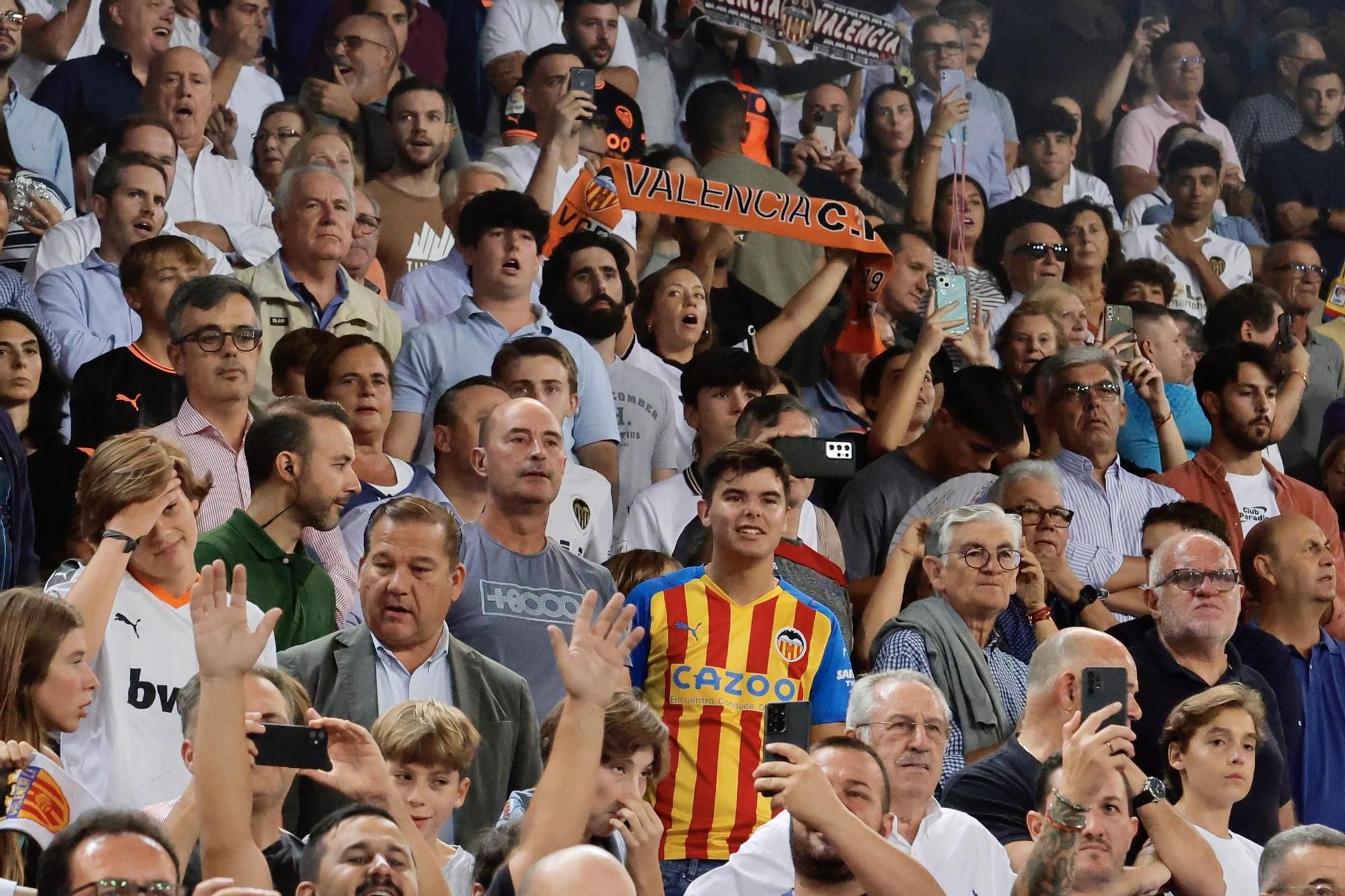 Valencia CF - Real Sociedad en imágenes