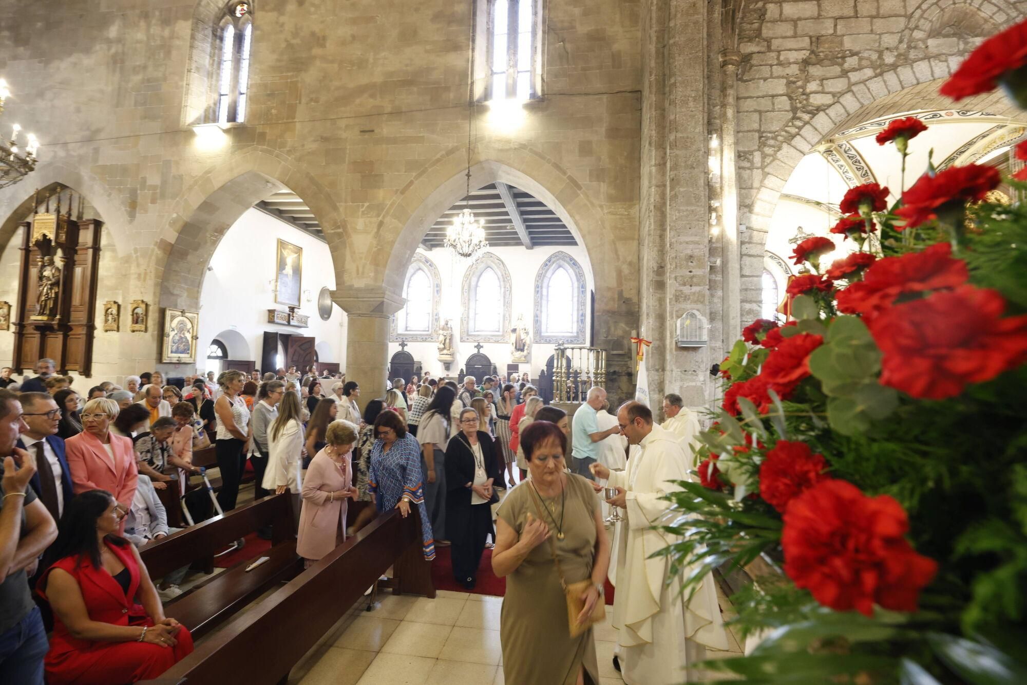 En imágenes: Así fue la celebración del Corpus Christi en Avilés