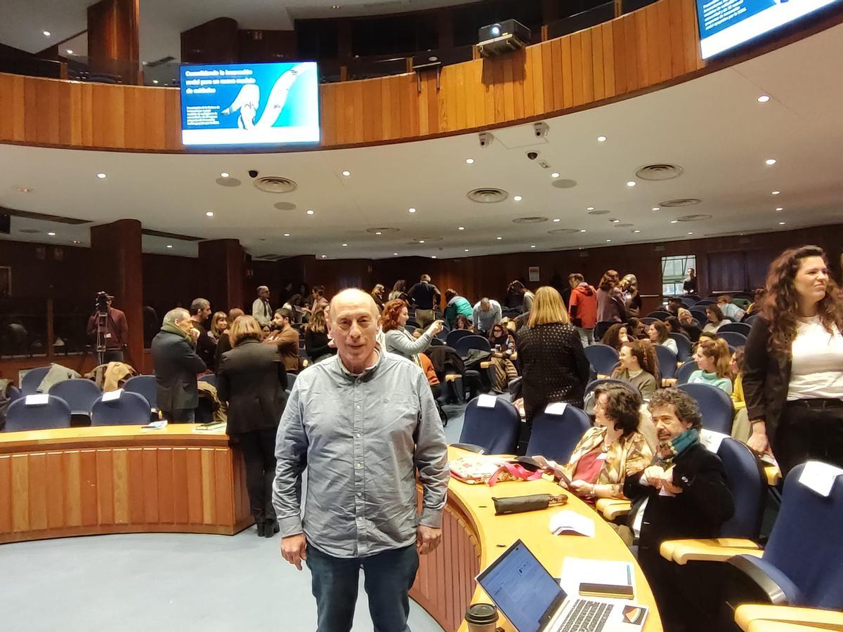 Agustín Medina, en Madrid.