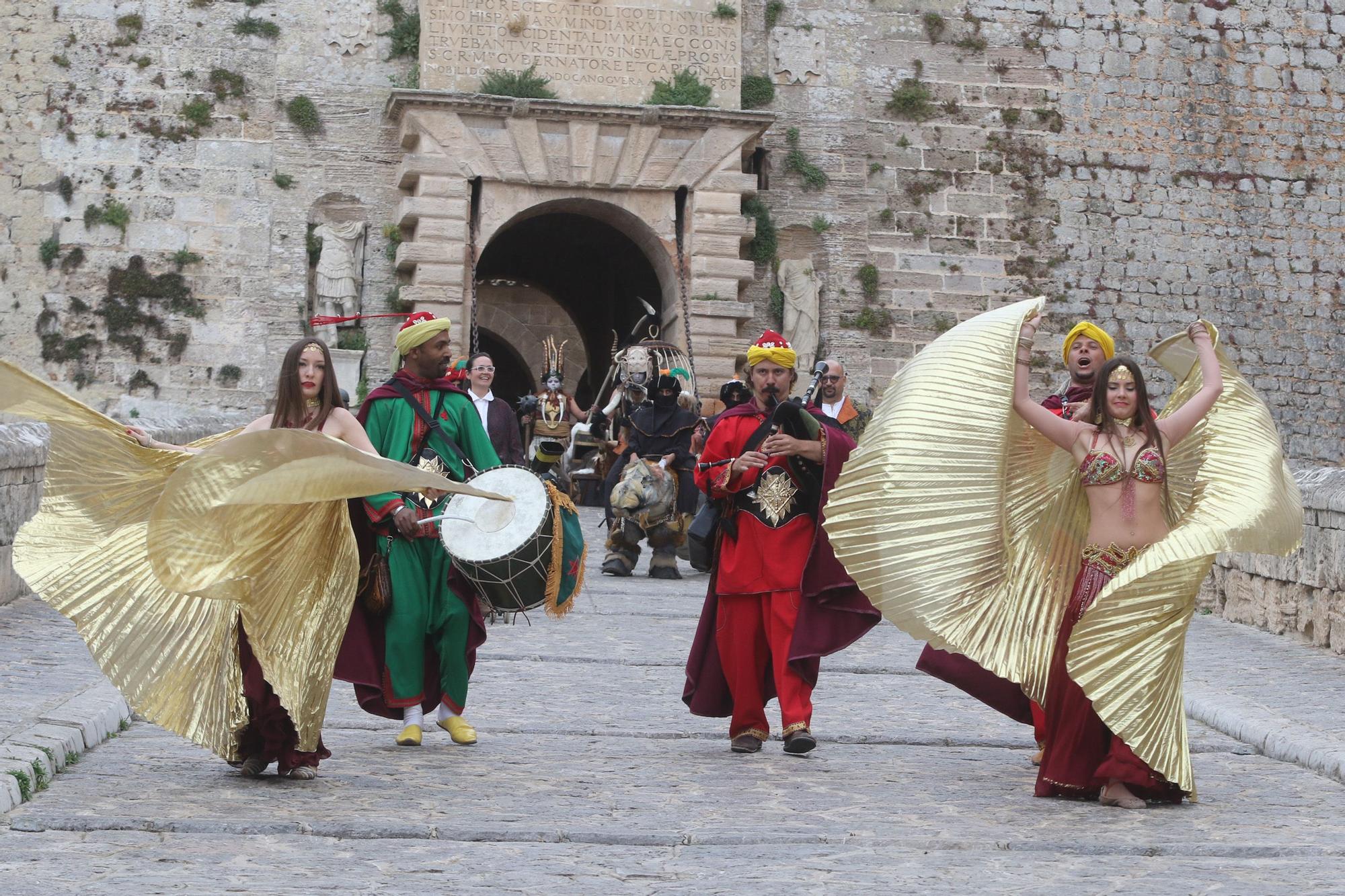 Edición de 2016 de la Feria Medieval de Ibiza.