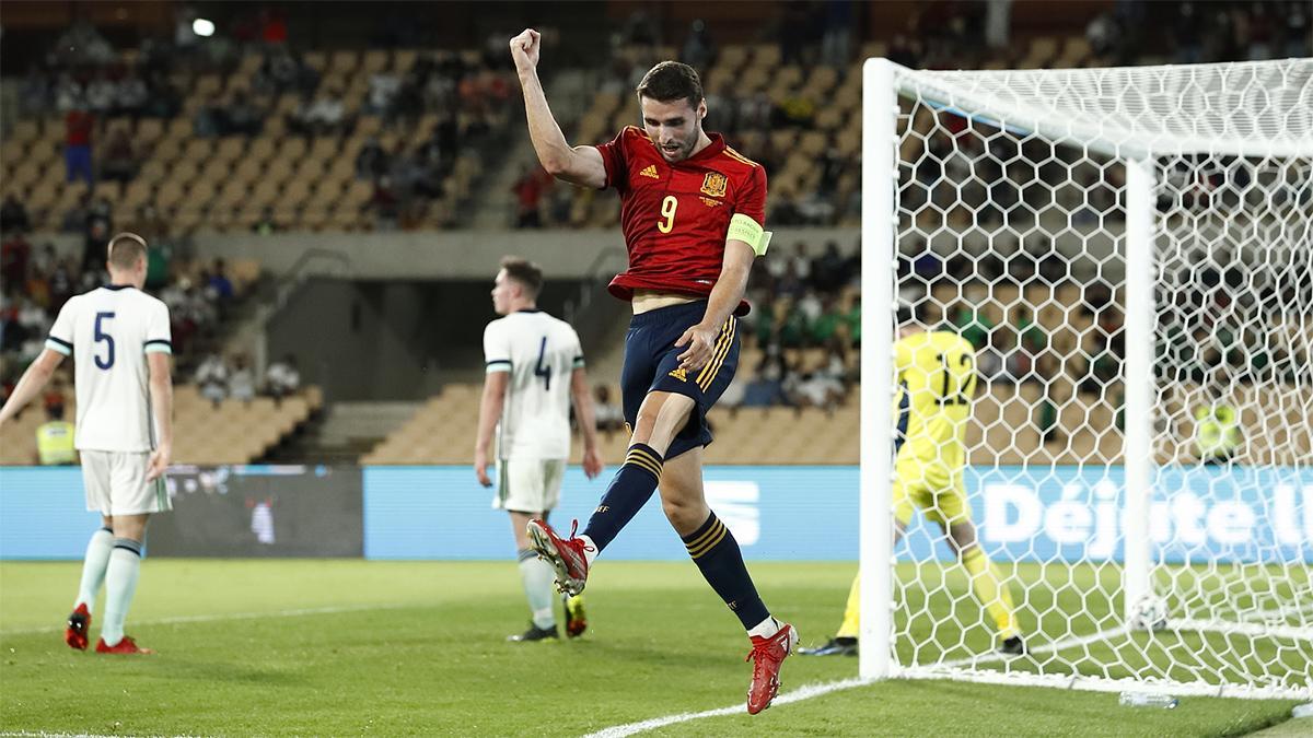 El gol de Abel Ruiz a Irlanda del Norte