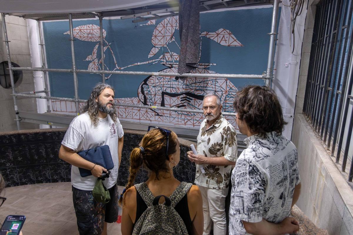 Unha galería de arte urbana no corazón do Ensanche