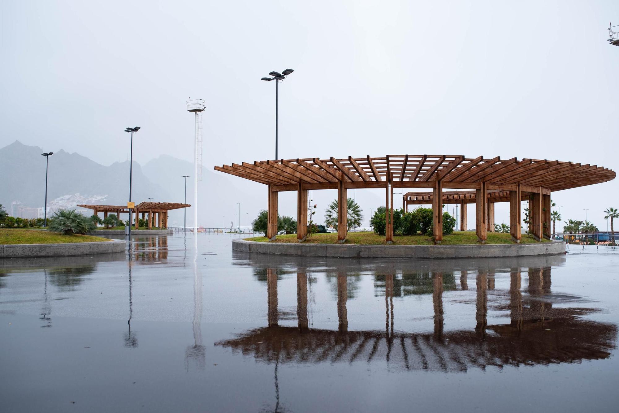 Viernes de lluvia, viento y nieve en Tenerife