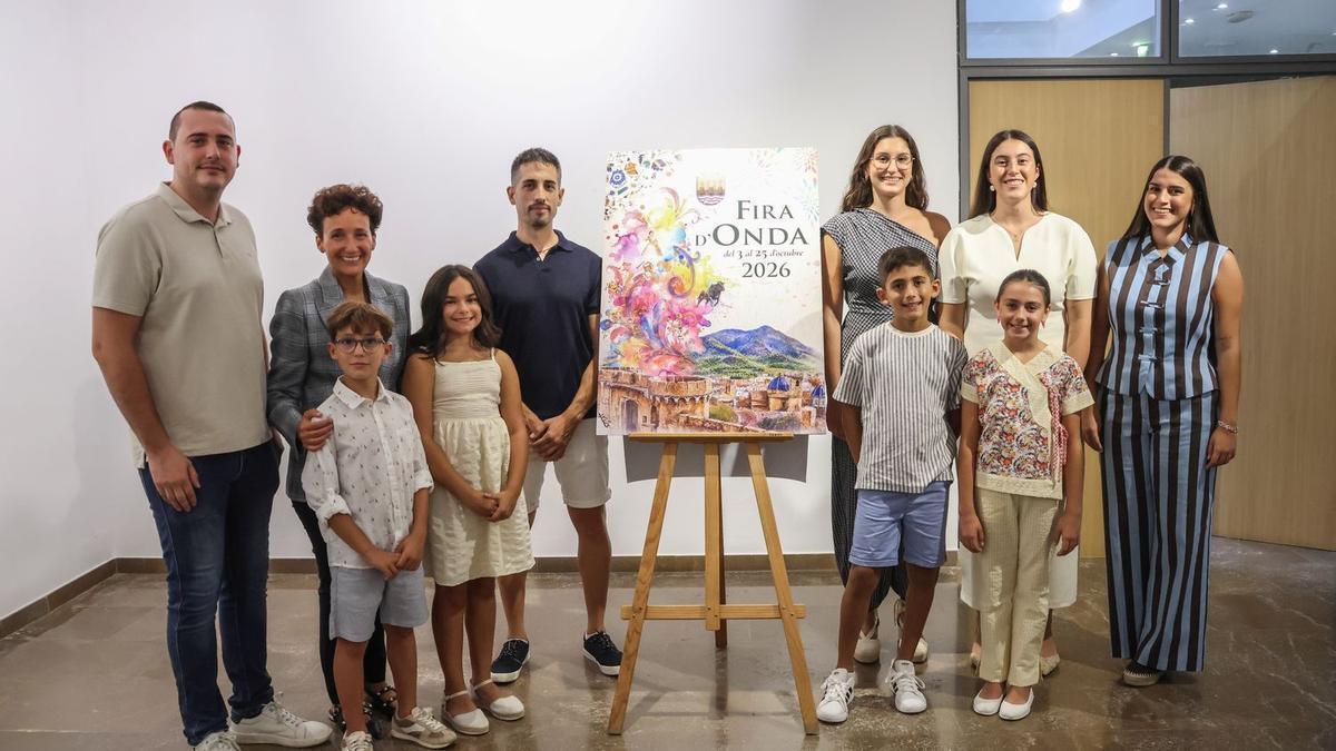Onda anuncia la Fira 2026 con un cartel vibrante que representa ‘El sentiment d’un poble’