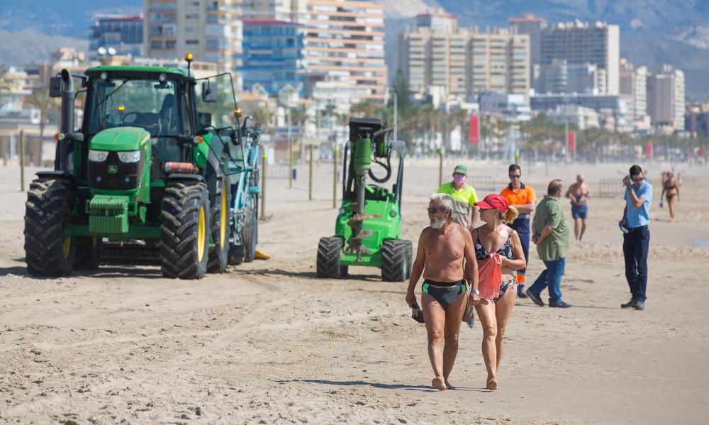 Alicante toma medidas en sus playas para pasar a la Fase 2.