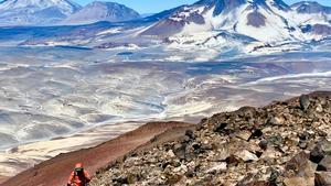  Sergi Mingote en su última expedición en Chile, donde ha coronado cuatro volcanes en siete días