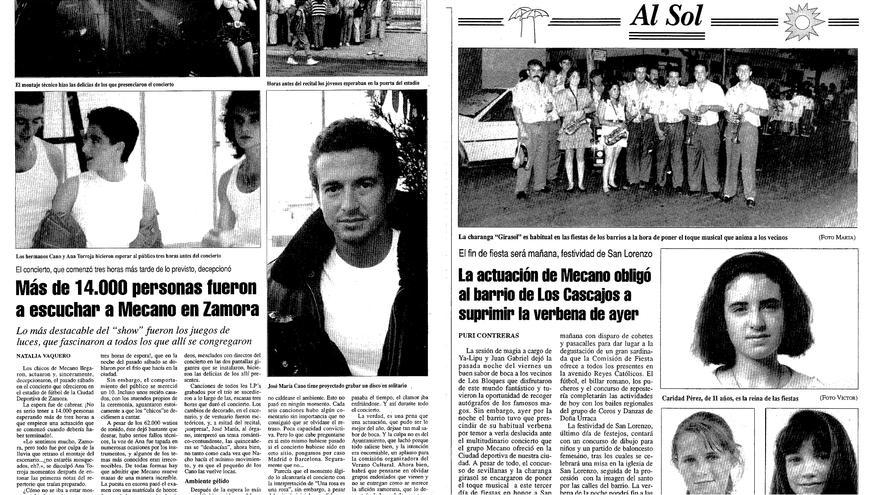 Zamora volverá a 1992 con Mecano