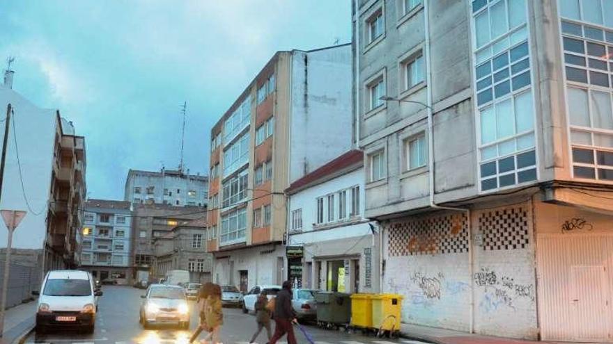 Los hechos ocurrieron en un piso de la calle Santa Lucía. // I. Abella