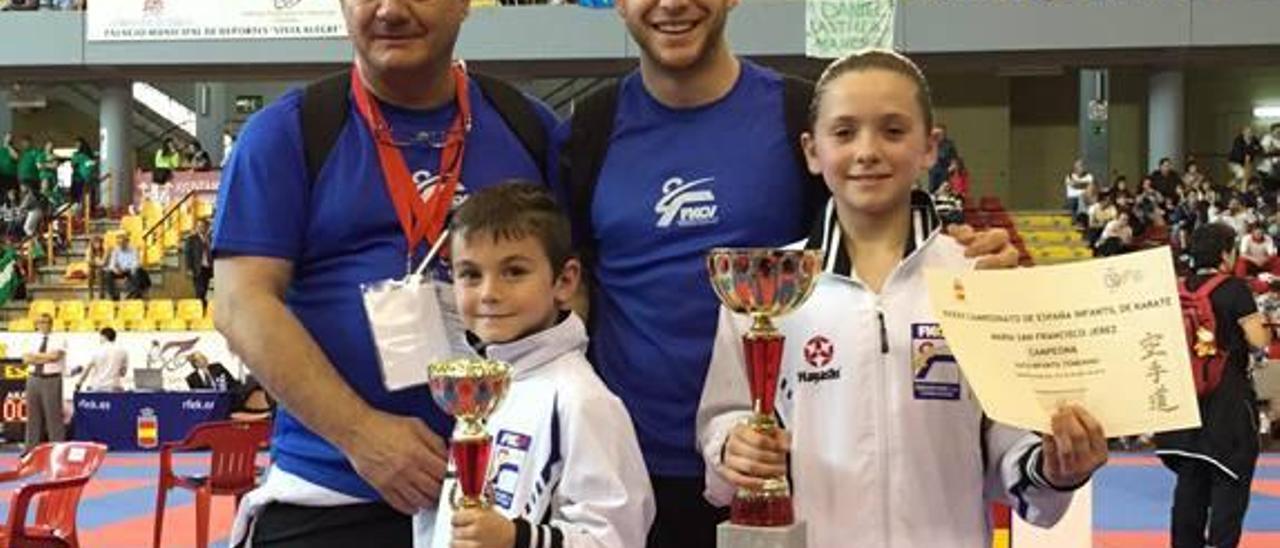 La deportista de Tavernes, María San Francisco Jérez, campeona de España infantil