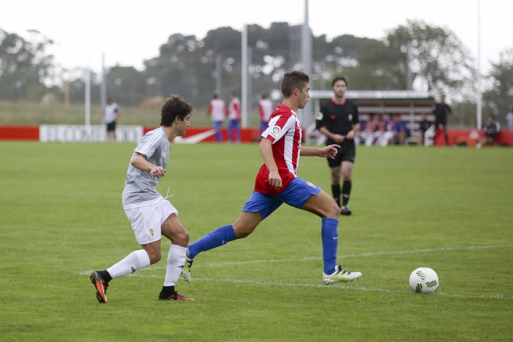 Partido de Copa Federación entre Sporting B y Oviedo B