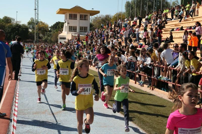 Final Regional de Campo a Través en Edad Escolar