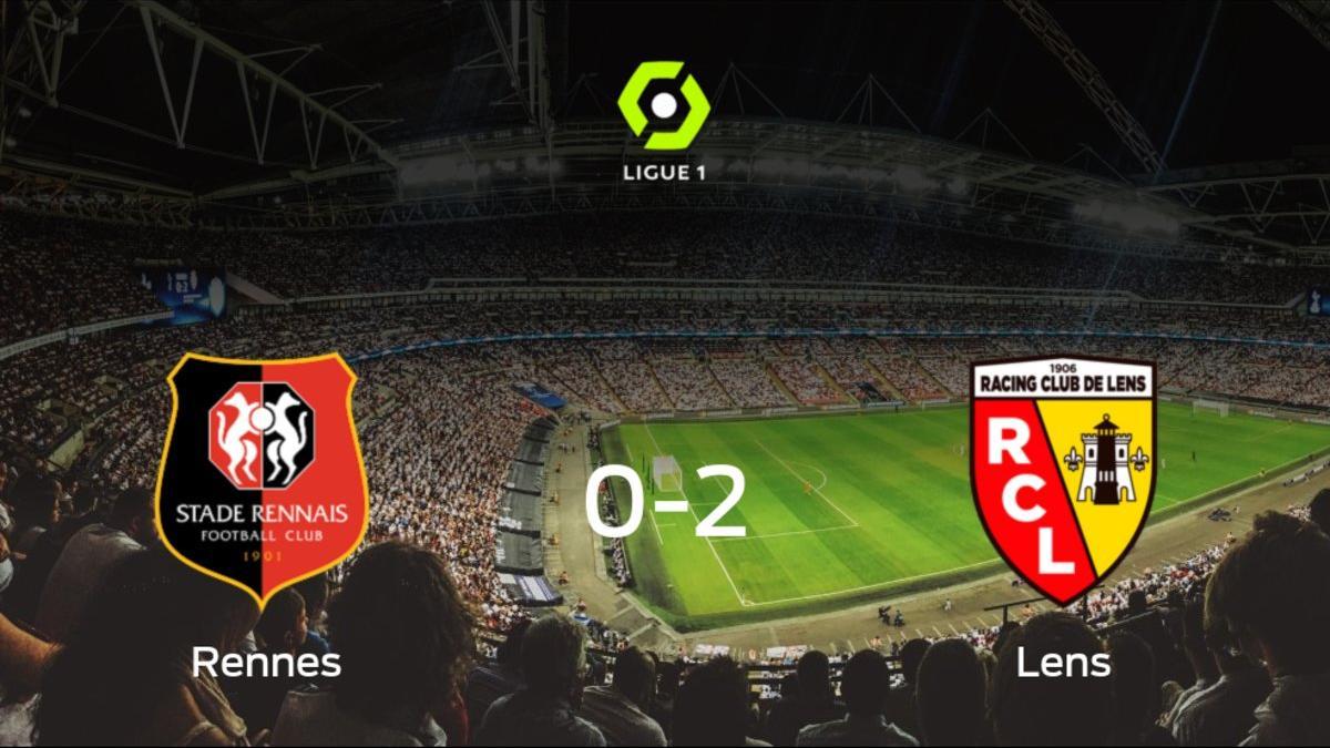 El Racing de Lens se queda con los tres puntos después de vencer 0-2 al Stade Rennes