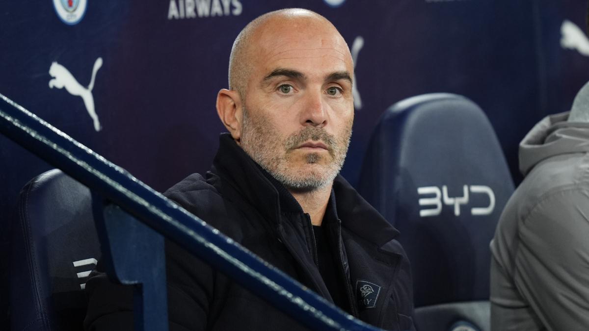 Enzo Maresca, técnico del City
