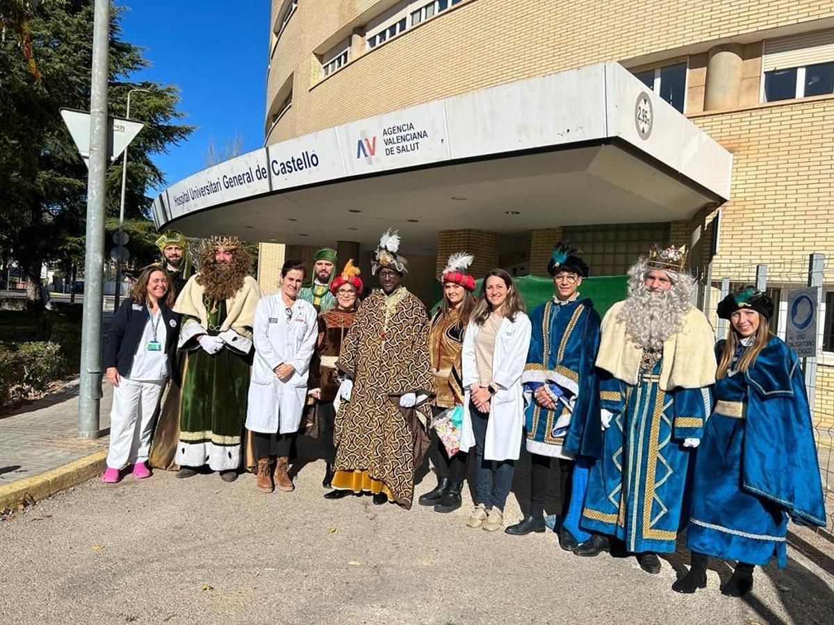 Los Reyes, en el Hospital General.