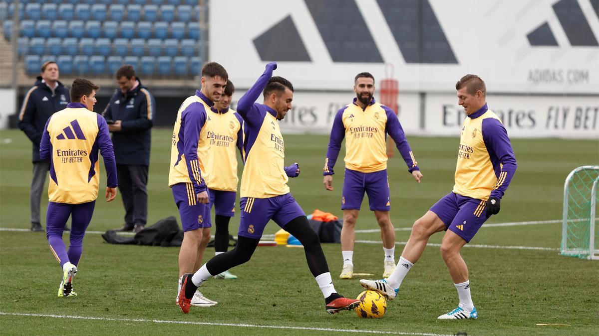 Vinicius, Camavinga y Carvajal vuelven a los entrenamientos en el Real Madrid